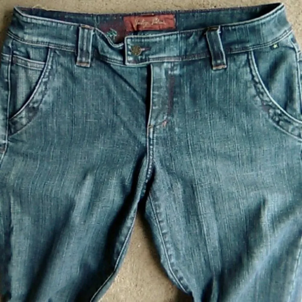 Indigo Palms Wider Leg Jeans